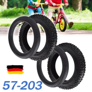 2x Reifen +2x Schlauch Fahrrad Reifen Kinder Anhänger Decken Bike Tire 57-203 DE - Bild 1 von 12