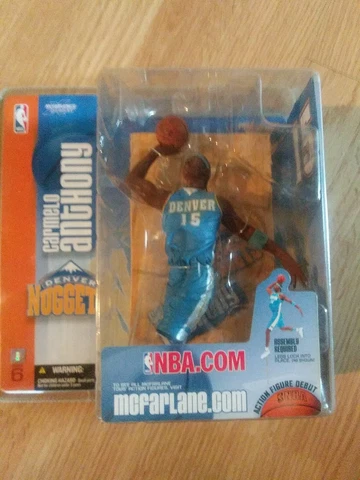 NEW Carmelo Anthony series 6 denver NBA McFarlane action figure b16 Cover
