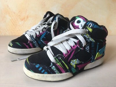 SCARPE SHOES OSIRIS  NYC 83 SLIM RARE  TESSUTO SKATE   nero  TAGLIA : eur 36,5 - Imagen 1 de 4