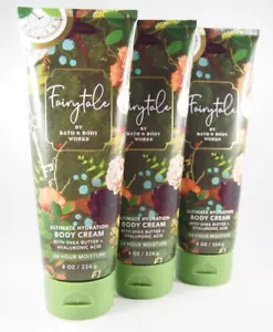(3) Bath & Body Works Fairytale Green Shea Hyaluronsäure Körpercreme 8oz Neu - Bild 1 von 11