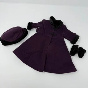 American Girl Doll of Today Retirado Azúcar Ciruela Abrigo Set ~ Completo - Imagen 1 de 6