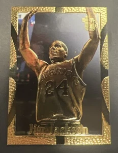 1994-95 Topps Embossed Basketball Golden Idols #20 Jim Jackson Dallas Mavericks - Foto 1 di 2