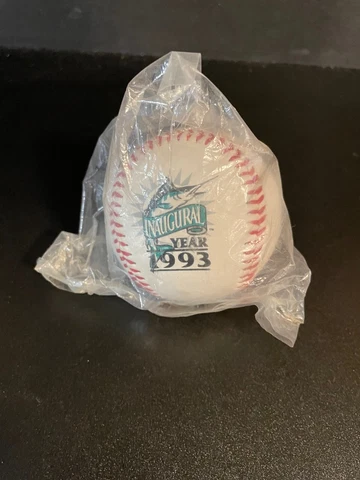 Vintage 1993 Marlins Inaugural Year Baseball Seasons of First replica ball Cover