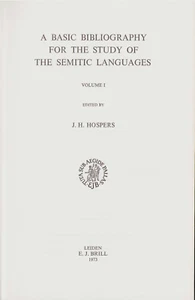 A Basic Bibliography for the Study of the Semitic Languages (Volume 1) - Picture 1 of 1