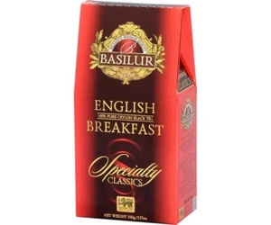 Basilur English Breakfast Black Tea - 100g Free Shipping World wide - Picture 1 of 4