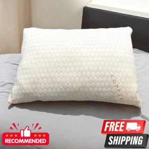 Hotel Quality Copper Infused Memory Foam Pillow Anti Ageing Wrinkle Bed Pillow - Picture 1 of 6