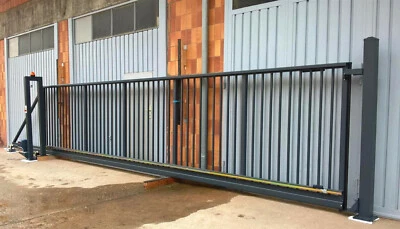 7,0x2,0 LA Industrietor Schiebetor Hoftor freitragend E-Antrieb SOFORT verfügbar - Bild 1 von 4