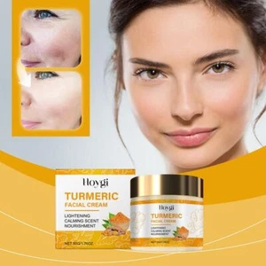 Turmeric Cream – Brighten & Hydrate with Natural Turmeric 50g A4U9 - Picture 1 of 8