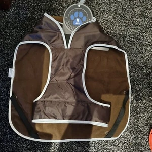 Cappotti per cani Ancol Muddy Paws Stormguard Pile Trapuntato Impermeabile Riflettente HiVis - Foto 1 di 2