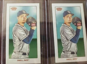 Topps 2020 Series 1 T206 Blake Snell Old Mill (SP) and Base Card - Picture 1 of 2