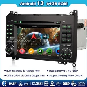 8 Kern Android 13 Autoradio DSP SWC DVD Mercedes A/B Klasse W169 W245 VW Crafter - Bild 1 von 18