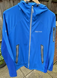 Marmot Mens Ether Driclime Waterproof Jacket - Royal Blue L - Picture 1 of 7
