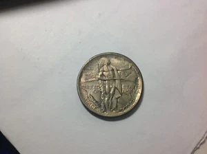 1926 Oregon Trail Silver Commemoritive. (Red) - Picture 1 of 3