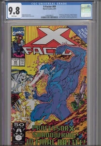 X-Factor #69 CGC 9.8 App Marvel Comics Gambit & Wolverine - Foto 1 di 2