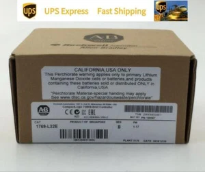 Free Tax 1769-L32E SER B AB CompactLogix EtherNet Processor New Factory Sealed - Picture 1 of 1