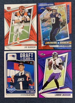 BUY 4, GET 3!🔥🏈2021 Panini Football Rookies & Stars,Rookies/Inserts! You Pick! - Image 1 of 4