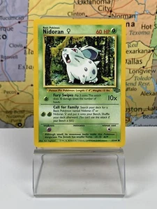 SHIPS SAME DAY Pokemon Card Jungle Nidoran 57/64. - Picture 1 of 1