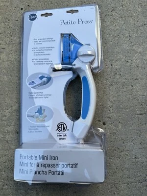 Mini plancha portátil Dritz 29500 Petite Press con cabezal ajustable de 4 posiciones Foto 1 de 2