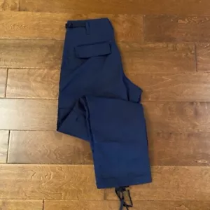 CAMCO TACTICAL BDU CARGO UTILITY PANTS DK BLUE Adjustable 27-31W X 27-30L NWOT - Picture 1 of 11