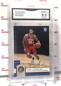 🔥 2016 PANINI EXCALIBUR #134 BEN SIMMONS RC ROOKIE GMA 8.5 COME NUOVO 🔥 - Foto 1 di 2