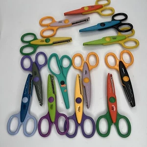 Kids Craft Paper Scissors Lot Of 13 EUC - Picture 1 of 4