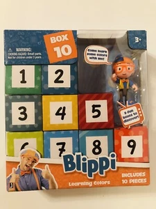 Blippi LEARNING COLORS Blind Surprise Boxes & Figure 10 Pieces FAST SHIPPING! - Picture 1 of 2