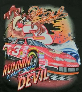 Vintage NASCAR Dale Earnhardt Sr Rubin' like the tasmanian devil shirt - Picture 1 of 4