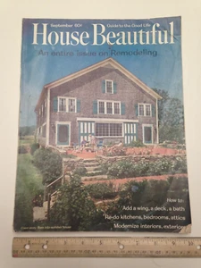 Vtg House Beautiful Magazine Sep 1963 home decor remodel architecture in/outdoor - Picture 1 of 24
