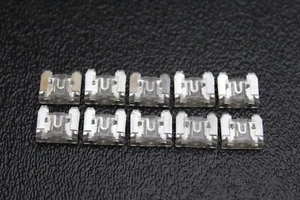 PACK DE 10 FUSIBLES ATM BAJO PERFIL 25 AMP CIRCUITO CUCHILLA 2 PATAS MICRO ATMLP25 - Imagen 1 de 8