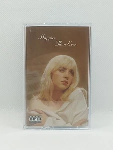 Billie Eilish - Happier Than Ever UO Exclusive Light Blue Cassette Tspe NM+ - Picture 1 of 2