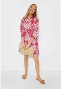 ro's garden Magenta June Deauville Dress Size Xs - Picture 1 of 8