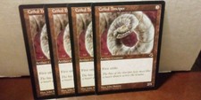 👍 FREE SHIPPING Coiled Tinviper TEMPEST MTG X4 MAGIC THE GATHERING NM