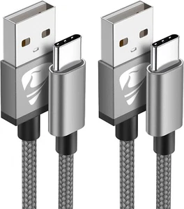 USB C Charger Cable 3M 2Pack Type C Charger Fast Charging 3A - Picture 1 of 8
