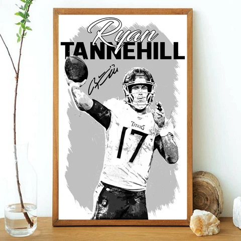 Ryan Tannehill Tennessee Titans 2022 poster gift for father,grandfather(unframed Cover