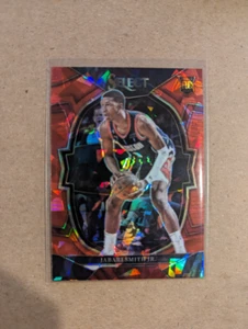 2022-23 Select Prizms hielo agrietado rojo #69 Jabari Smith Jr. - Casi nuevo - Imagen 1 de 1