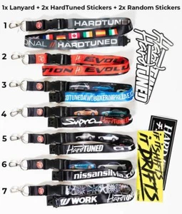 Hardtuned Lanyard JDM Car Drift Pack - Foto 1 di 2