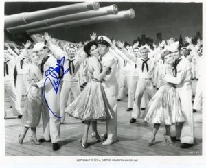 VIC DAMONE DECEASED SINGER "HIT THE DECK" SIGNED AUTOGRAPHED 8X10 PHOTO W/ COA - Picture 1 of 2