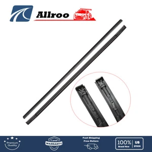 2 piezas nuevo kit de moldeo de borde de techo negro para Toyota Corolla 2009 2010 2011 2012 2013 - Imagen 1 de 6