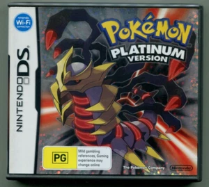 Nintendo DS - 'POKEMON - PLATINUM VERSION' Inc Manual - Picture 1 of 5