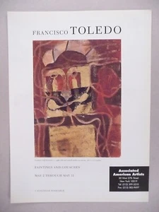 Francisco Toledo MAGAZINANZEIGE - 1996 - Bild 1 von 1
