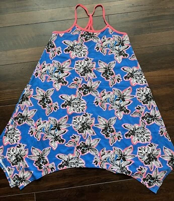 Vestido de verano floral azul estilo pañuelo Total Girl talla XL 14/16 Foto 1 de 3