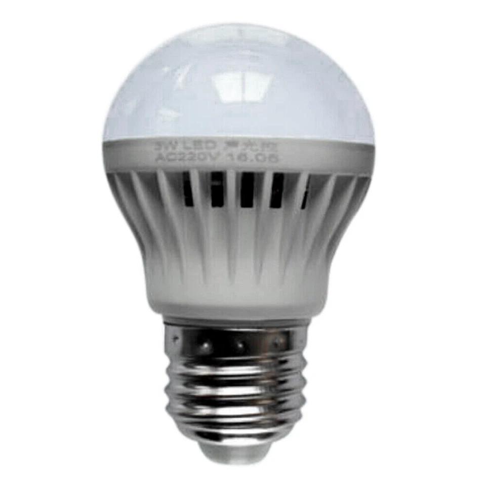 LED Smart Sound PIR Motion Sensor Ball Light Globe Bulb Corridor Lamp  OK - Image 1 of 4