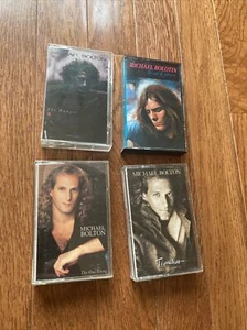 Michael Bolton 4 Cassette Tape Lot Free Shipping Music - Picture 1 of 4