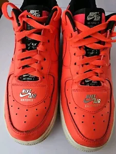 Nike Air Force 1 '07 LV8 Double Air 2020 Größe US 10 Laser Crimson CJ1379-600 - Bild 1 von 15