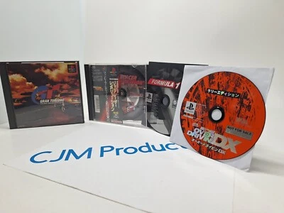 4 Sony PlayStation Racing Games- Japanese- Ridge Racer Revolution, Gran Turismo, - Image 1 of 4