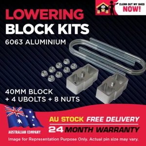 Lowering Blocks Kit Fits Toyota Hilux 2WD 2005-2023 (50mm) 2.0 Inch - Picture 1 of 7