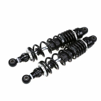 1 par de suspensão amortecedor traseiro de motocicleta 340 mm para Honda Kawasaki Harley - Imagem 1 de 4