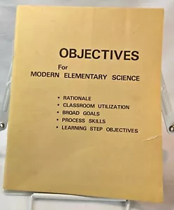Holt Science Objectives for Modern Elementary Science 1971 Fischler Blanc Farley - Picture 1 of 10