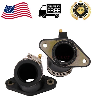Carburetor Intake Manifold Carb Boots For 1998-2016 Yamaha XVS650 V-STAR CLASSIC - Image 1 of 4