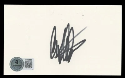 Craig Stadler Authentic Signed 3x5 Index Card Autographed BAS #BT03653 - Image 1 of 2